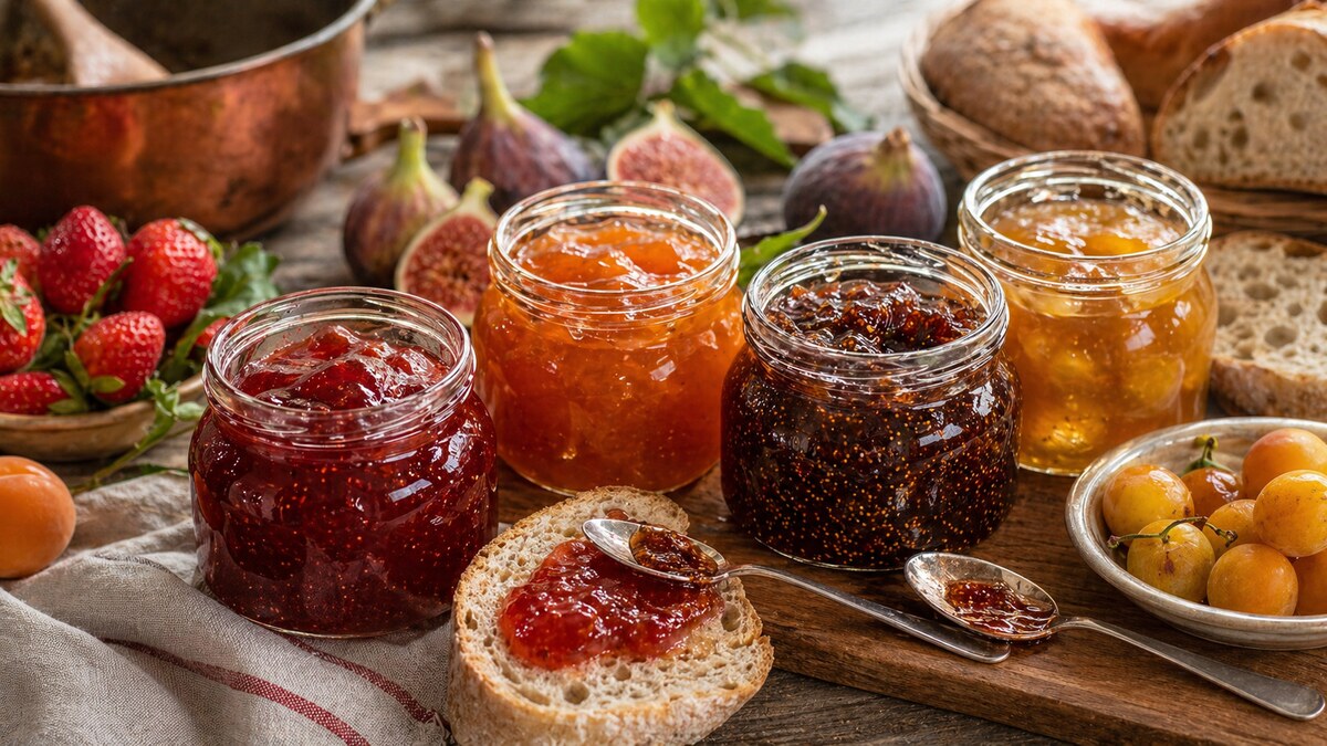 Confitures artisanales françaises