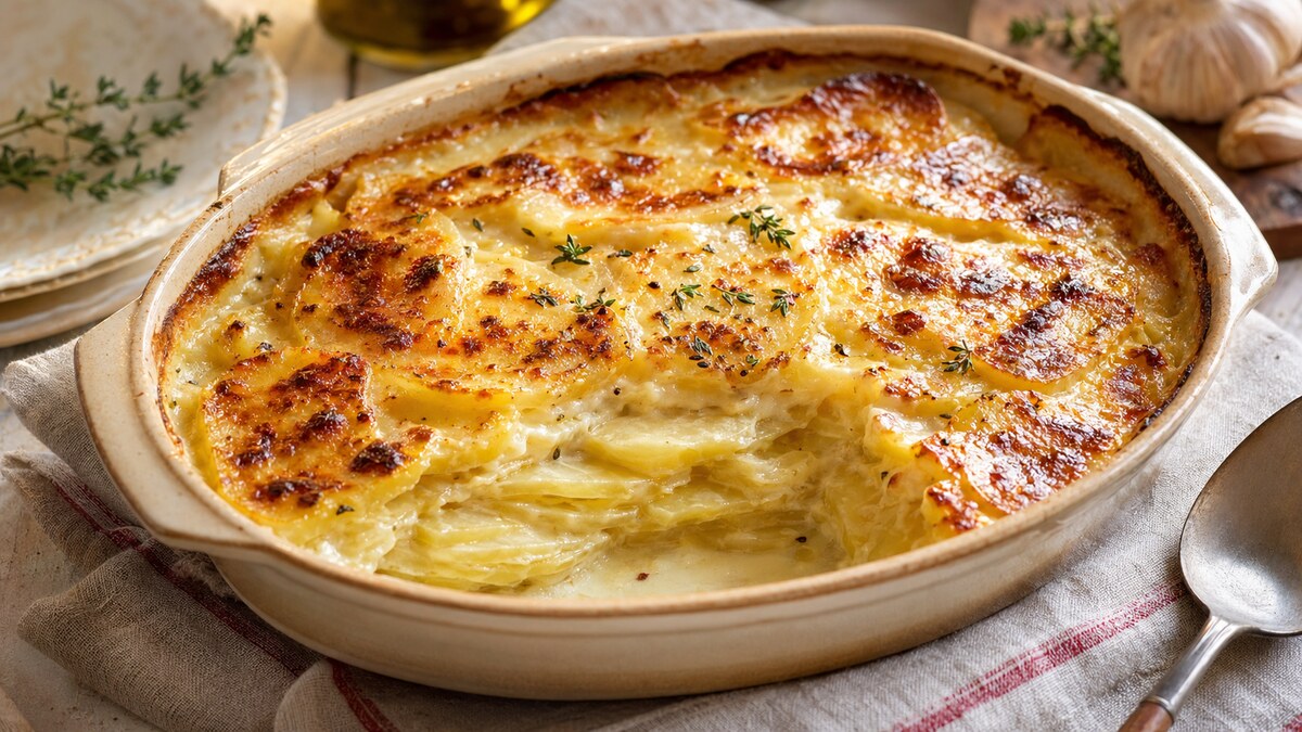 Gratin dauphinois crémeux