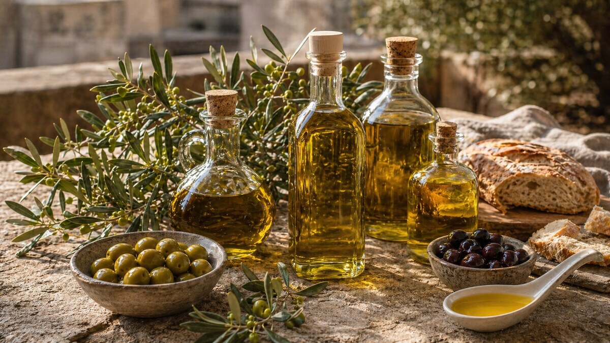 Huiles d'olive françaises