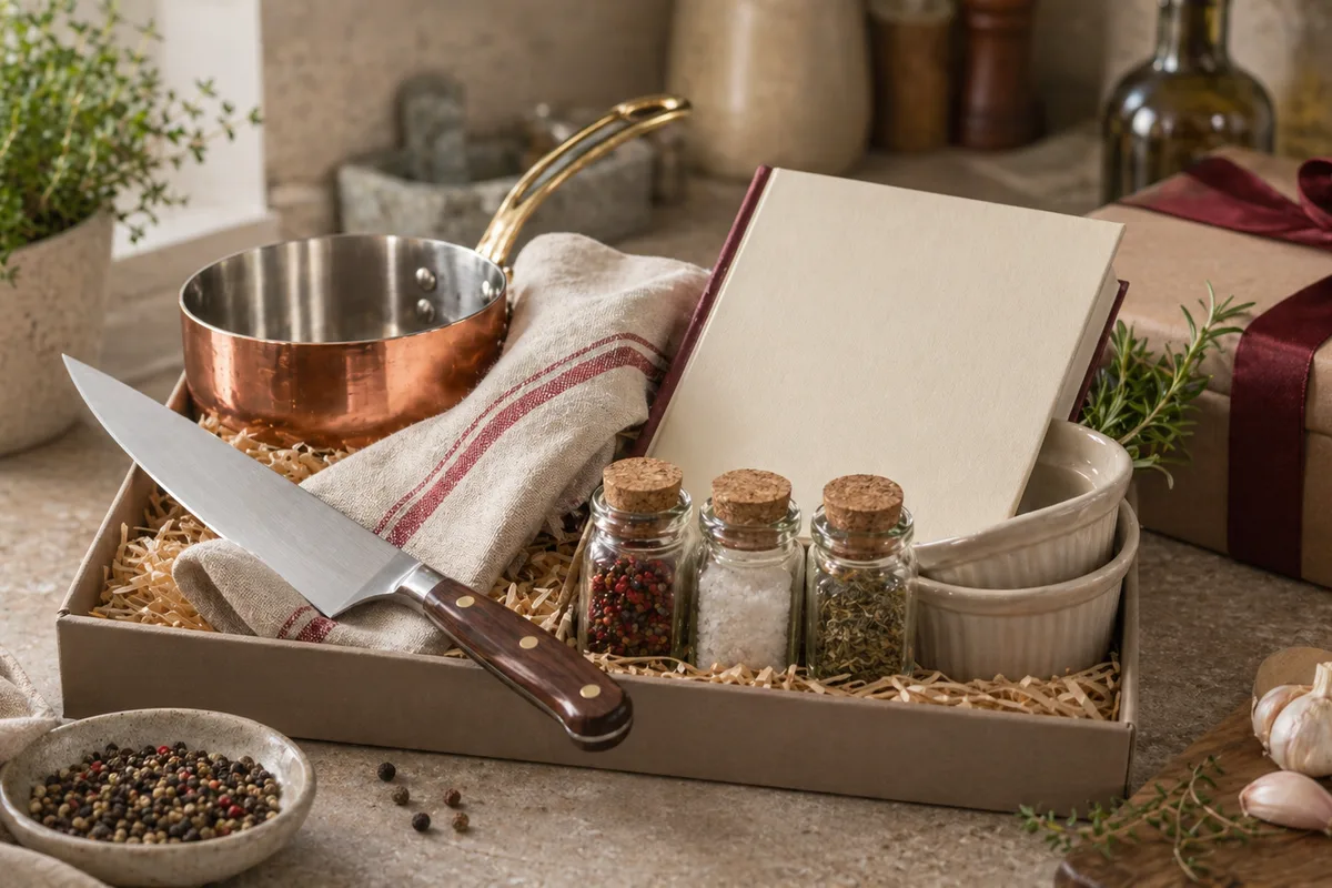 Idées cadeaux cuisine en préparation Préparation de Idées cadeaux cuisine avec produits français