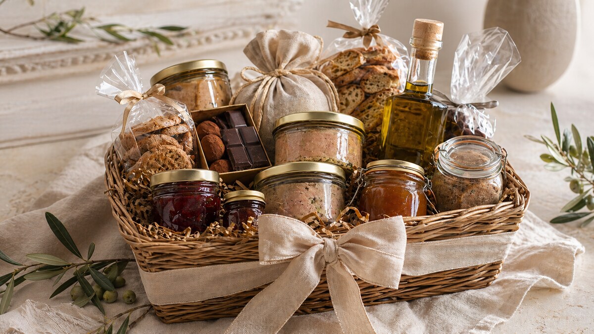 Paniers gourmands français