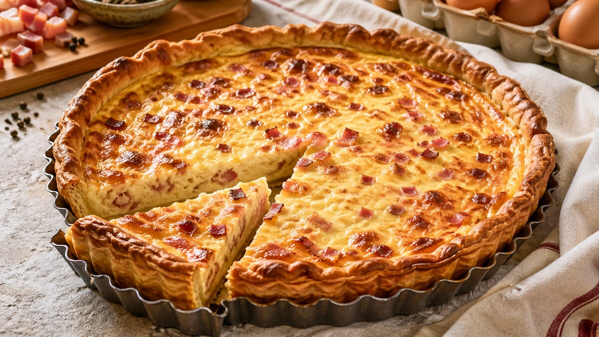 Quiche lorraine authentique
