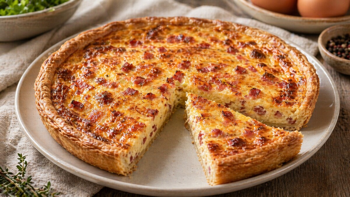 Quiche lorraine authentique