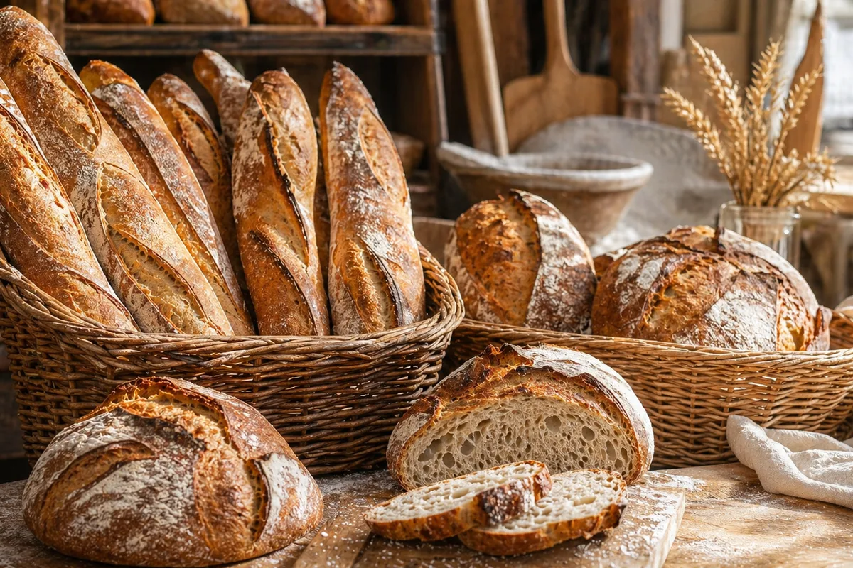 Trouver un bon boulanger en préparation Préparation de Trouver un bon boulanger avec produits français